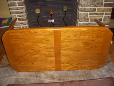 Wood Coffee Table-$35